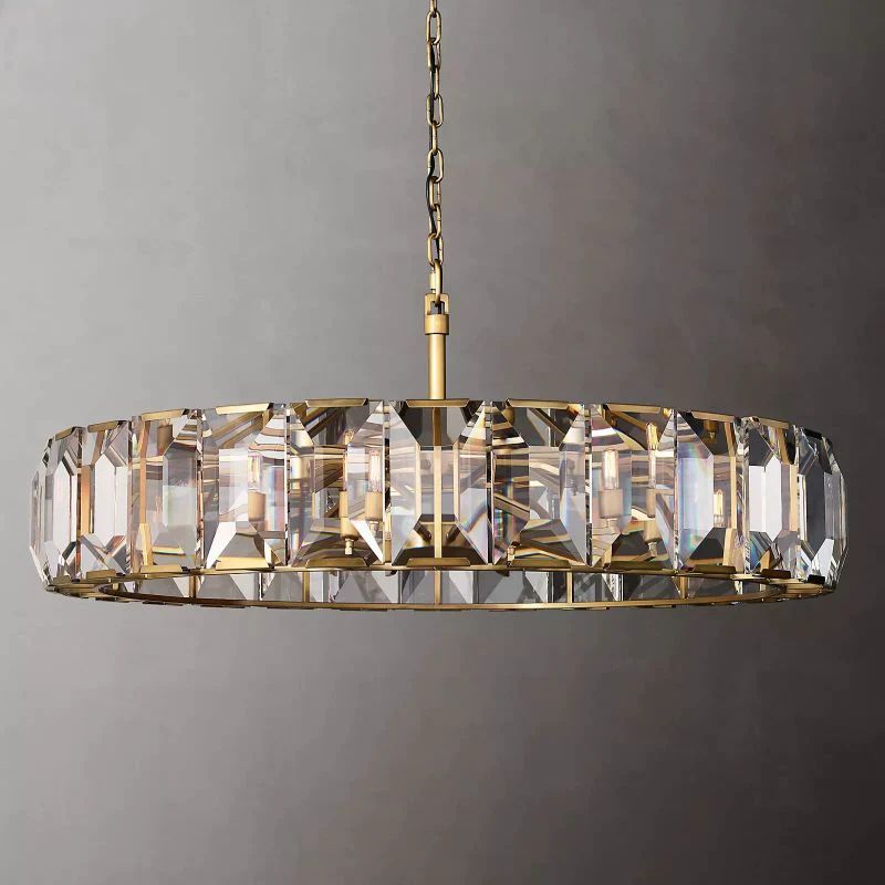 Harlo Crystal Round Chandelier 60