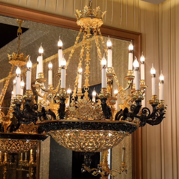 Maria Crystal Classic Chandelier 52"