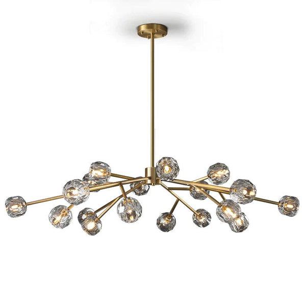 Boulle Cristal Crystal Round Chandelier 60"