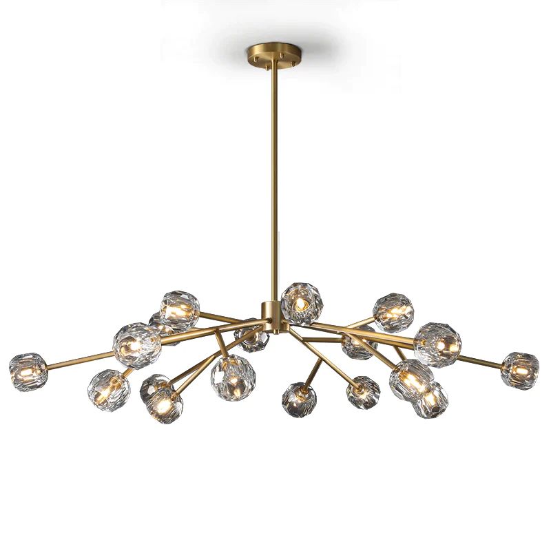 Boulle Cristal Crystal Round Chandelier 60