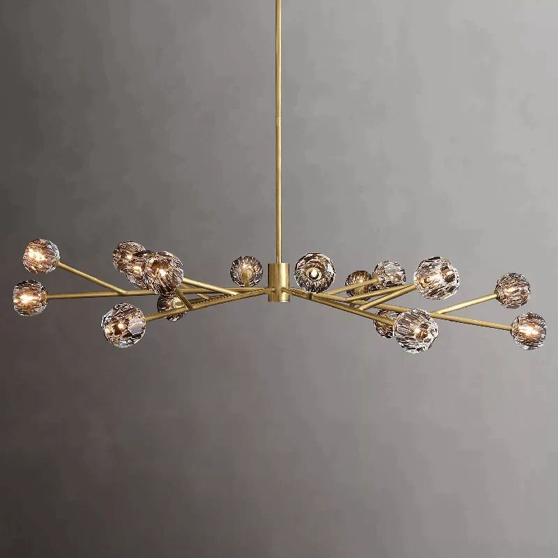 Boulle Cristal Crystal Round Chandelier 72
