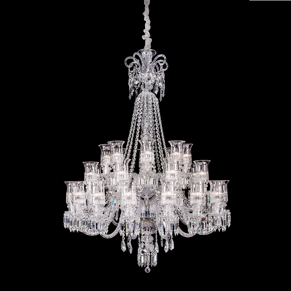 Crystal cup 32 lights baccarat chandelier