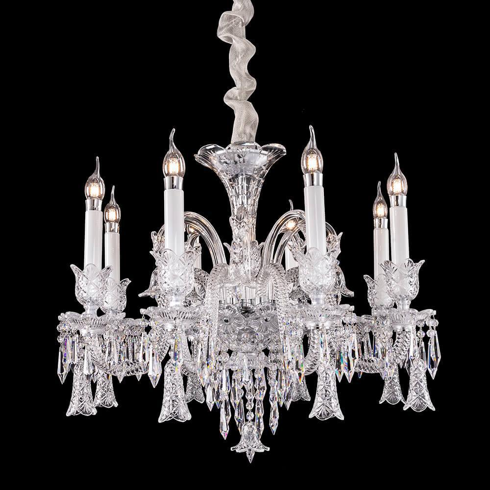Auralite Museum Crystal Chandelier