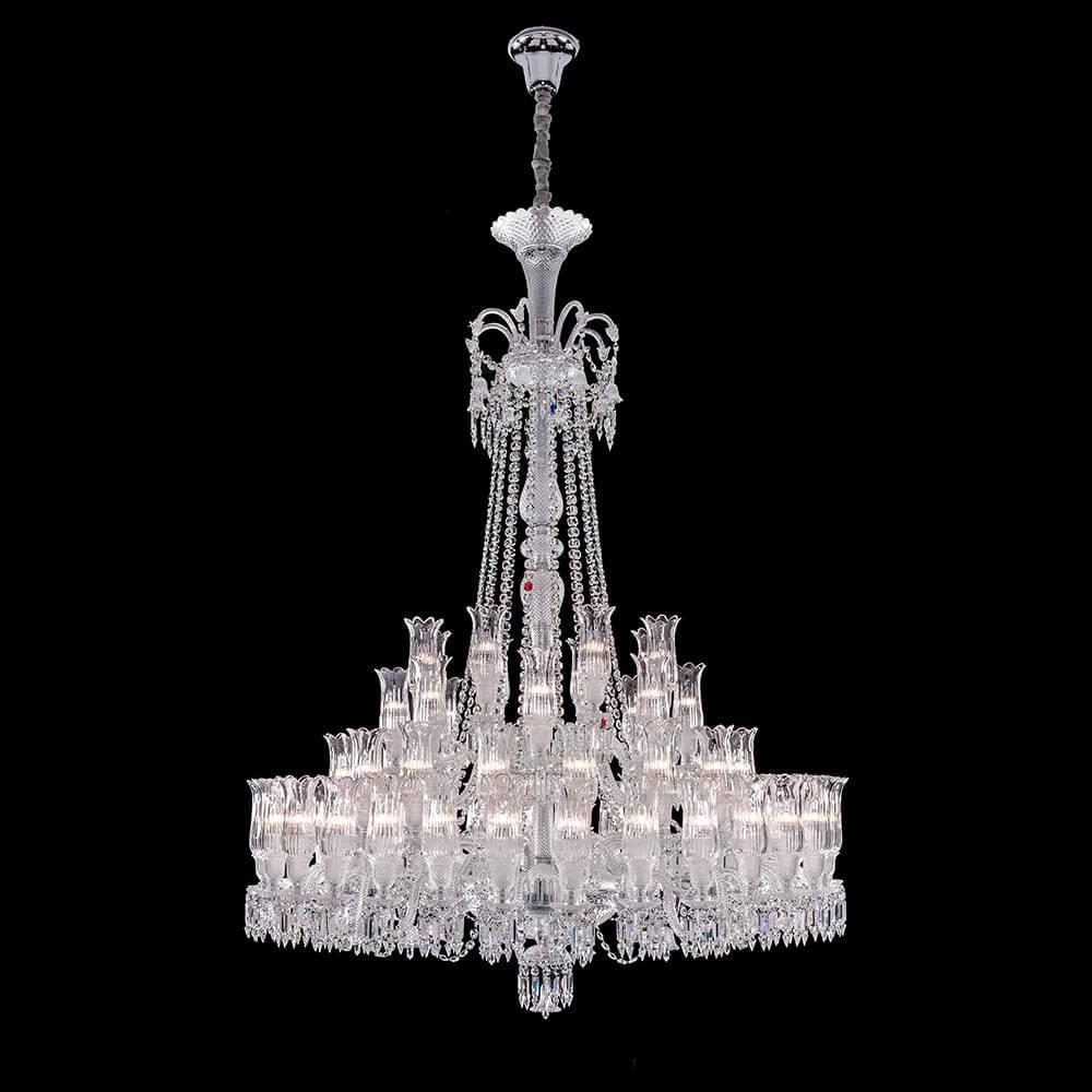 Auralite Large Entrance Crystal Chandelier