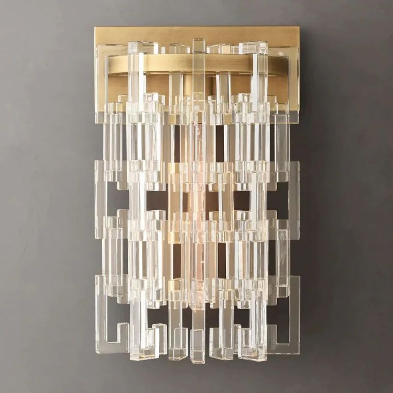 Marigan Crystal Round Sconce 17