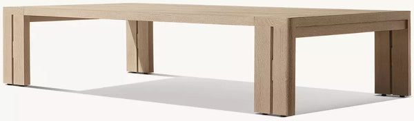 Mater Teak Rectangular Coffee Table