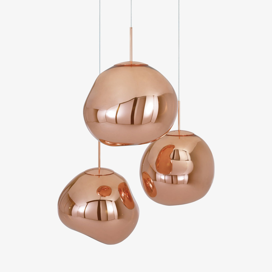 Multi Lava Round Chandelier - Yovalighting