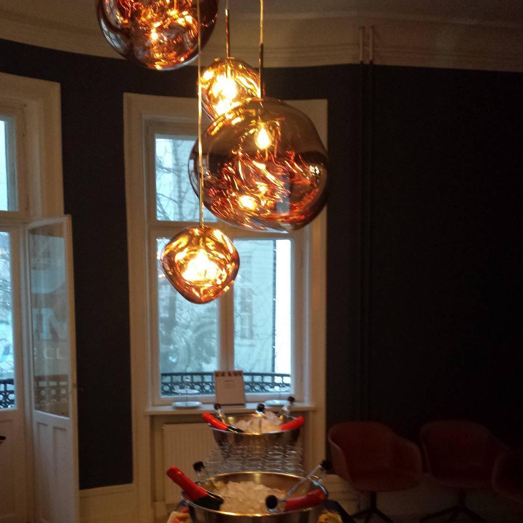 Multi Lava Round Chandelier - Yovalighting