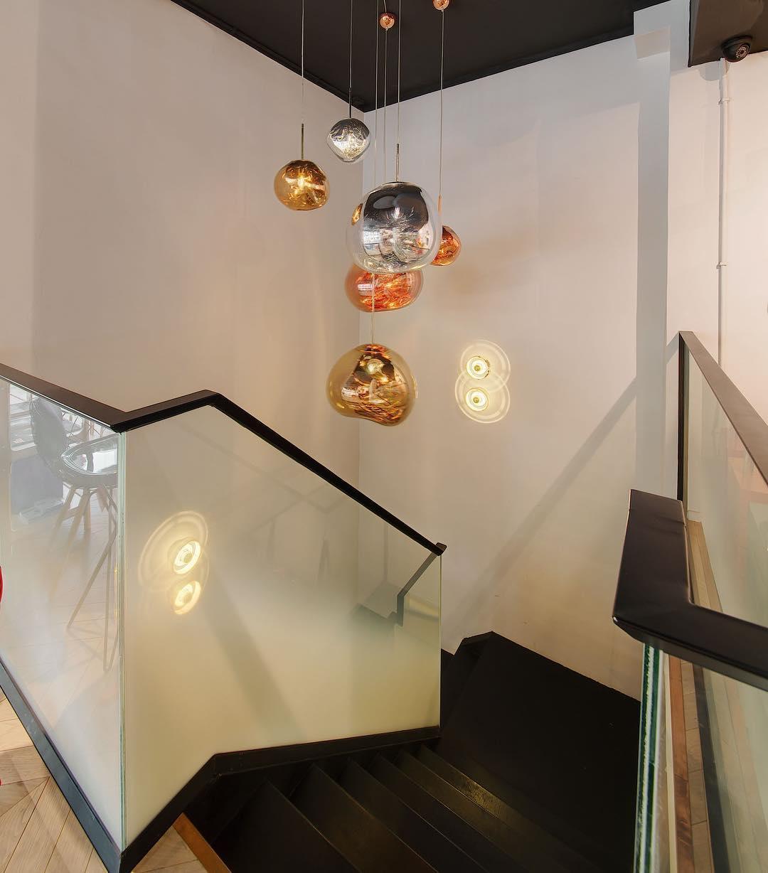 Multi Lava Round Chandelier - Yovalighting