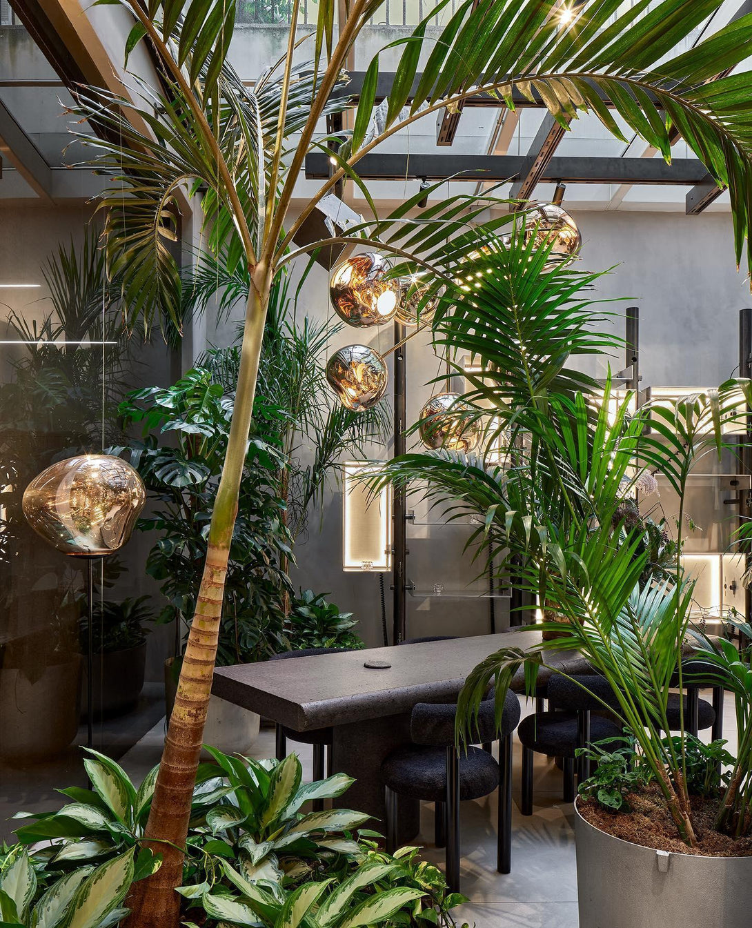 Multi Lava Round Chandelier - Yovalighting
