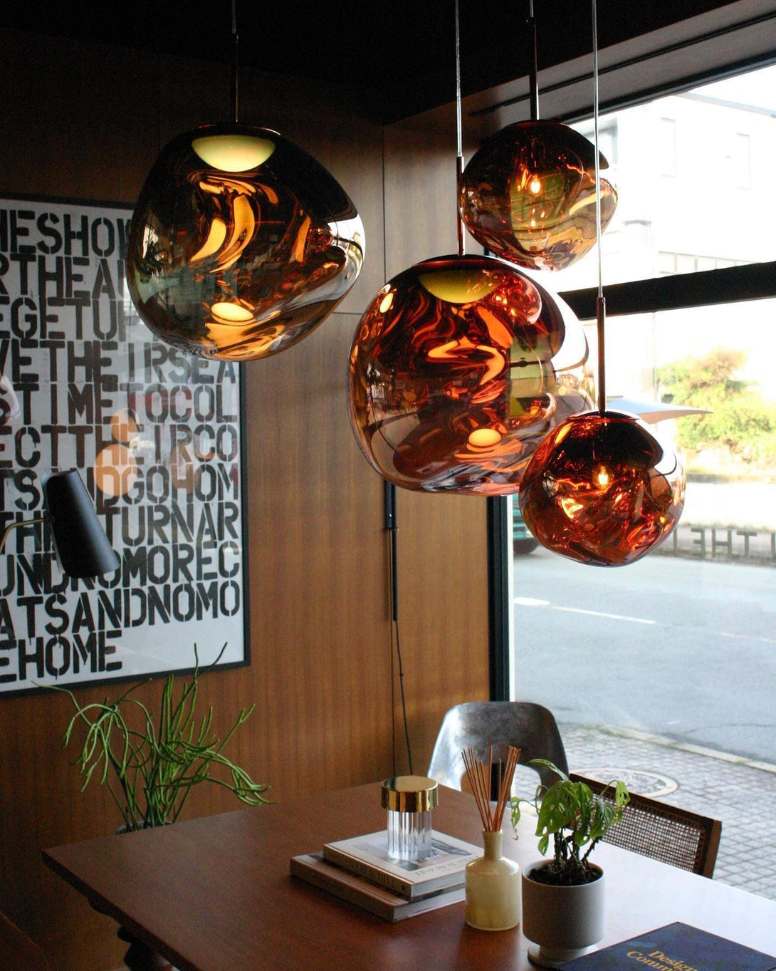 Multi Lava Round Chandelier - Yovalighting