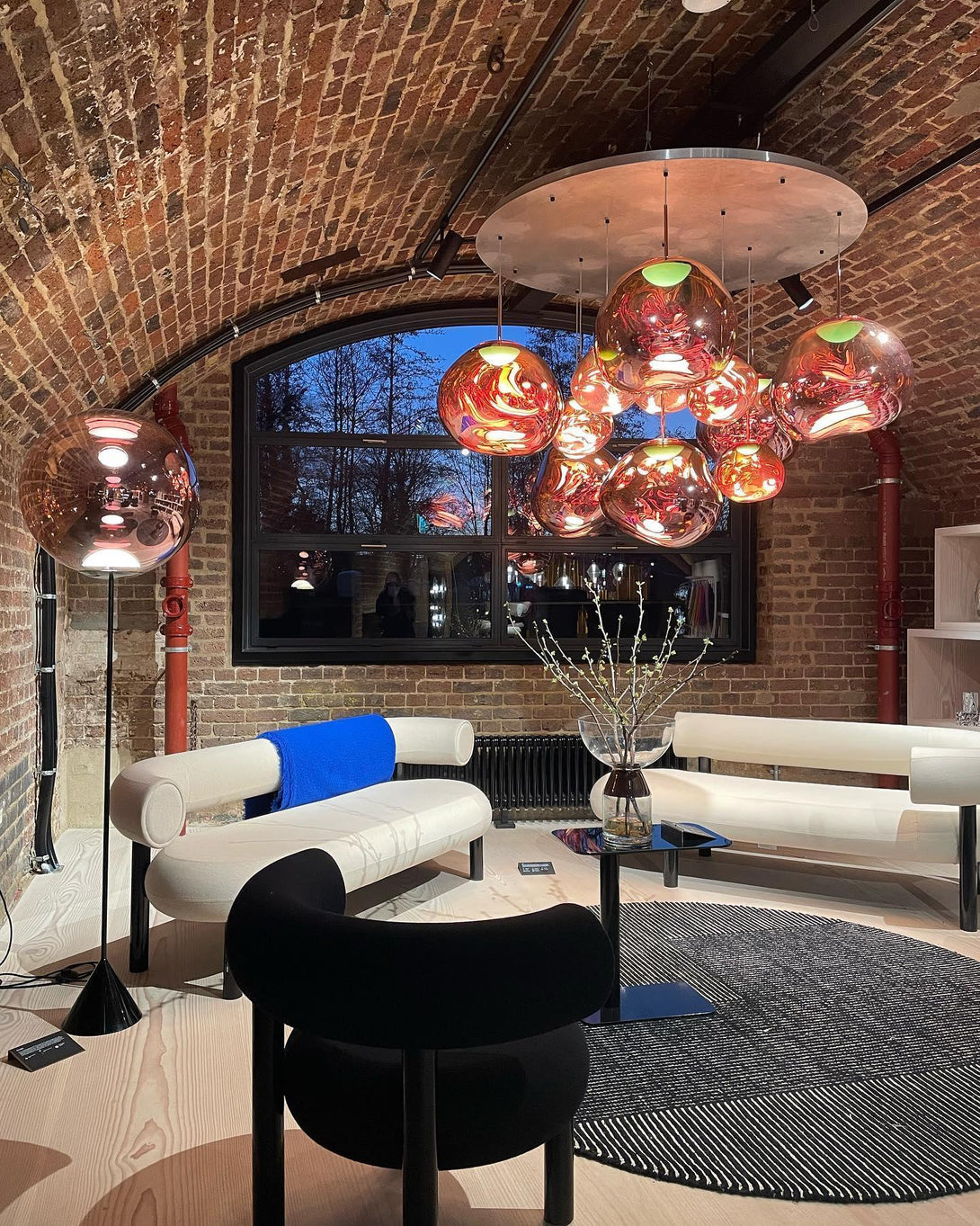 Multi Lava Round Chandelier - Yovalighting