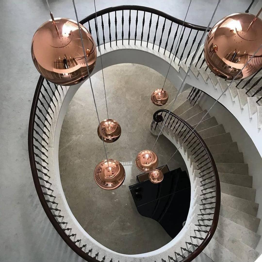 Multi Lava Round Chandelier - Yovalighting
