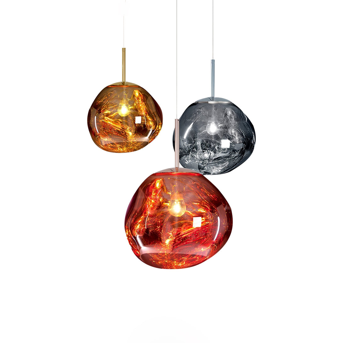 Multi Lava Round Chandelier - Yovalighting