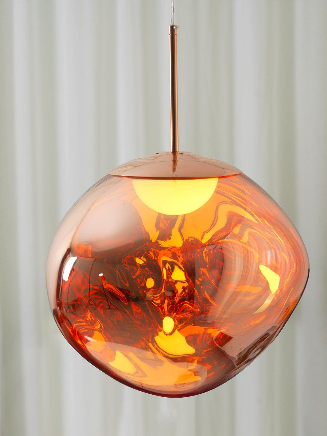 Multi Lava Round Chandelier - Yovalighting