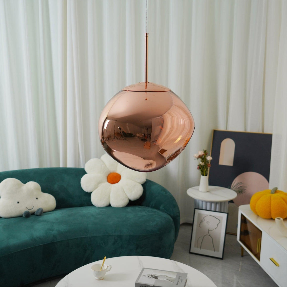 Multi Lava Round Chandelier - Yovalighting