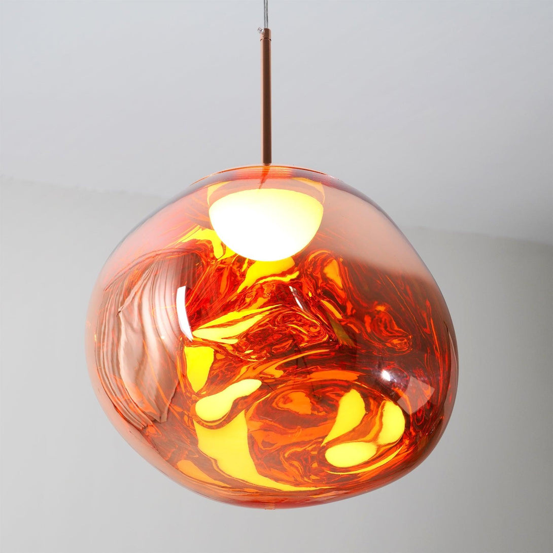 Multi Lava Round Chandelier - Yovalighting