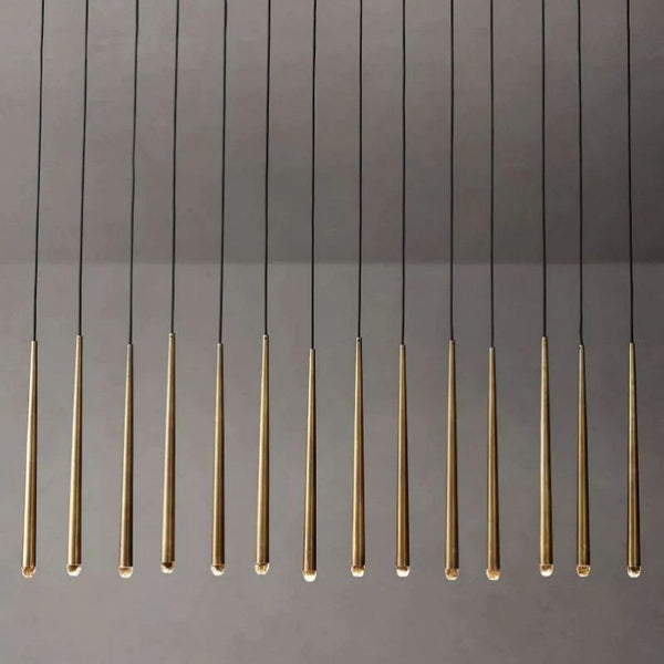 Aquitain Modern Linear Chandelier 72"