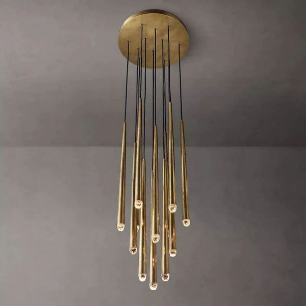 Aquitain Modern Round Chandelier 18"