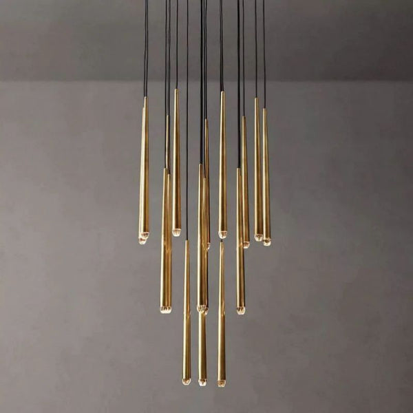 Aquitain Modern Round Chandelier 30"