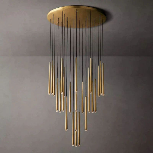 Aquitain Modern Round Chandelier 48"