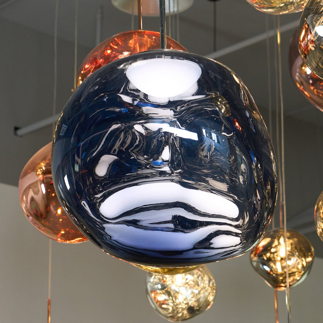 Multi Lava Round Chandelier - Yovalighting