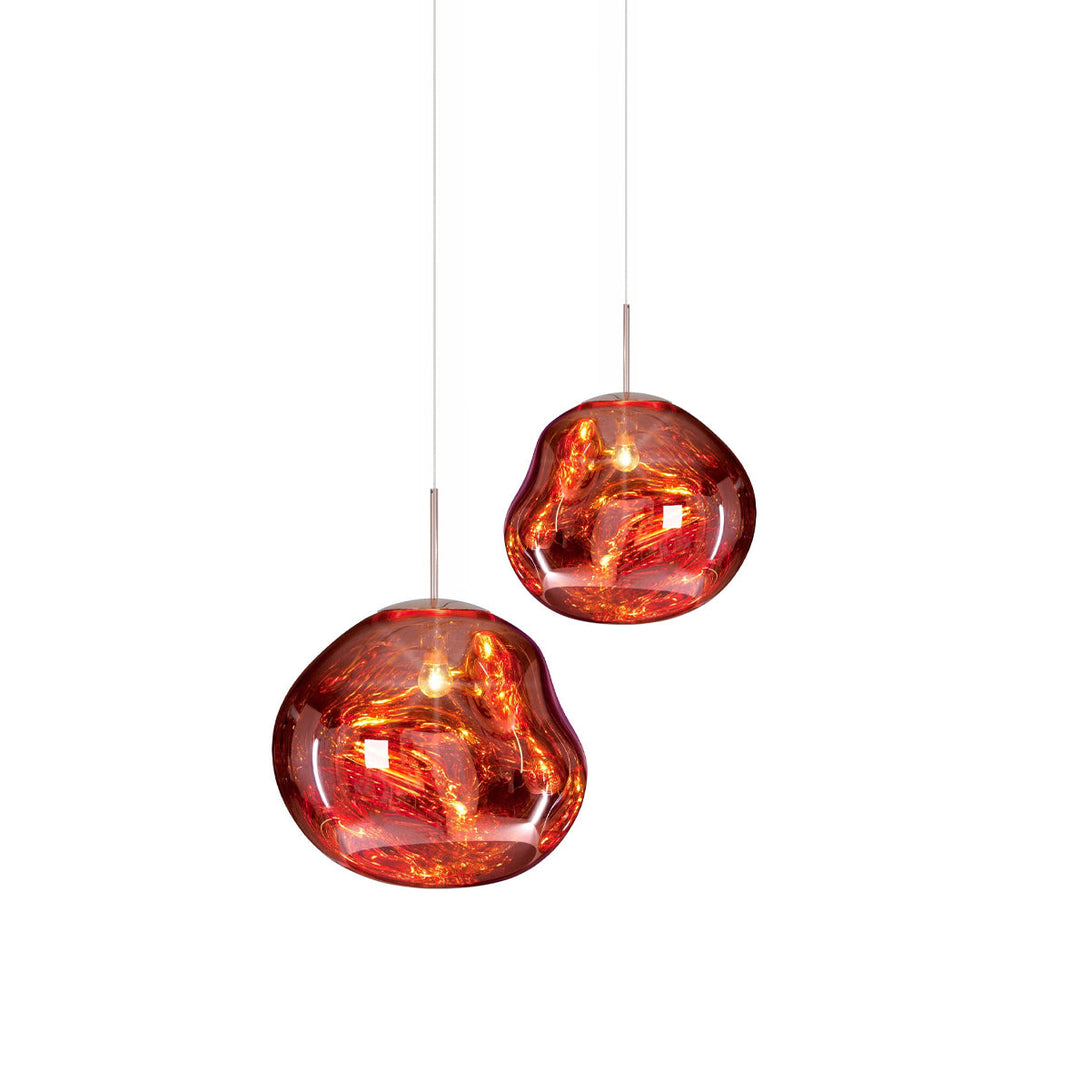 Multi Lava Round Chandelier - Yovalighting