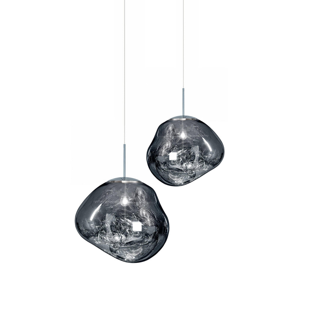 Multi Lava Round Chandelier - Yovalighting