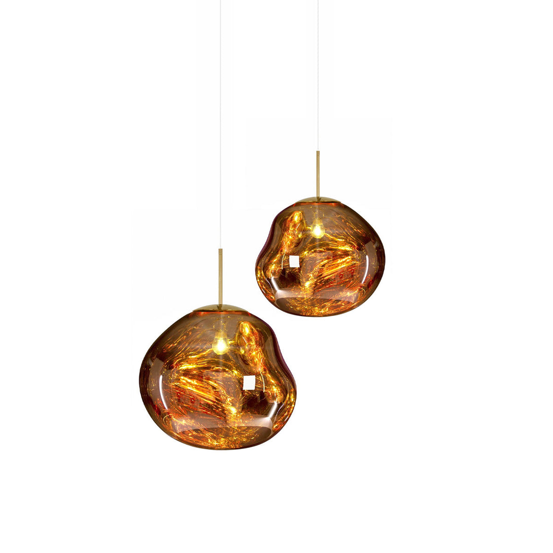 Multi Lava Round Chandelier - Yovalighting