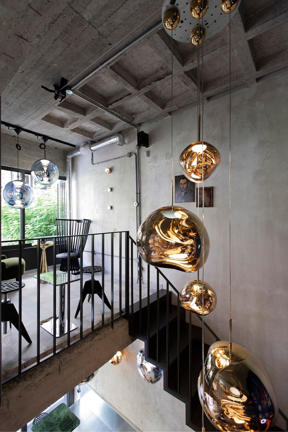 Multi Lava Round Chandelier - Yovalighting