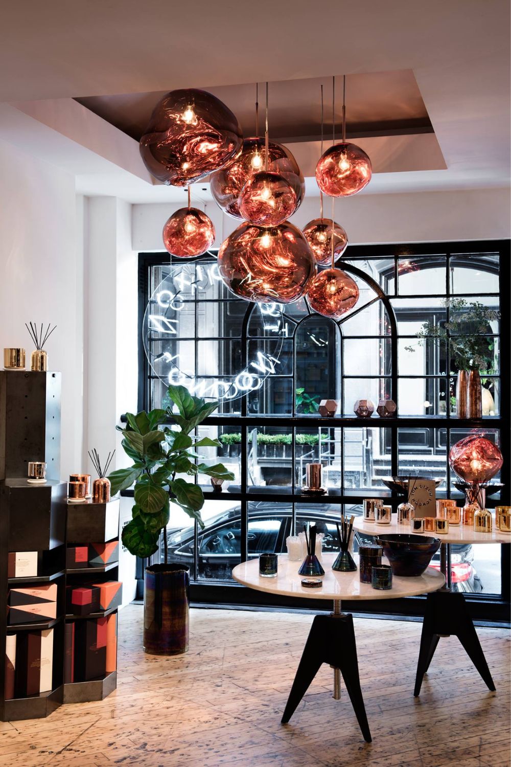 Multi Lava Round Chandelier - Yovalighting