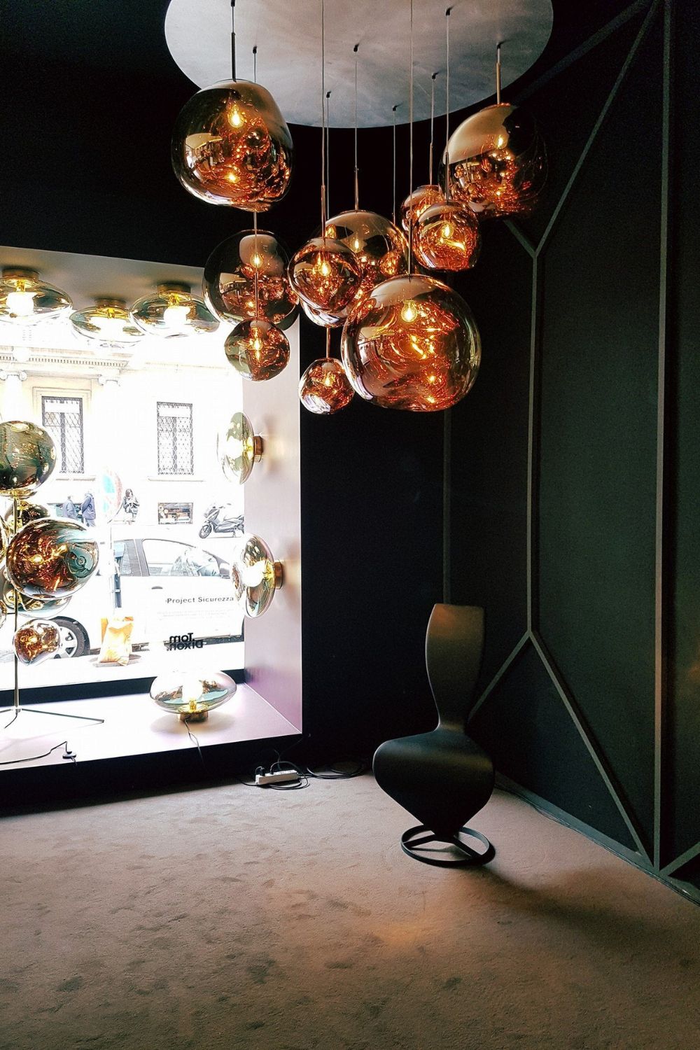 Multi Lava Round Chandelier - Yovalighting