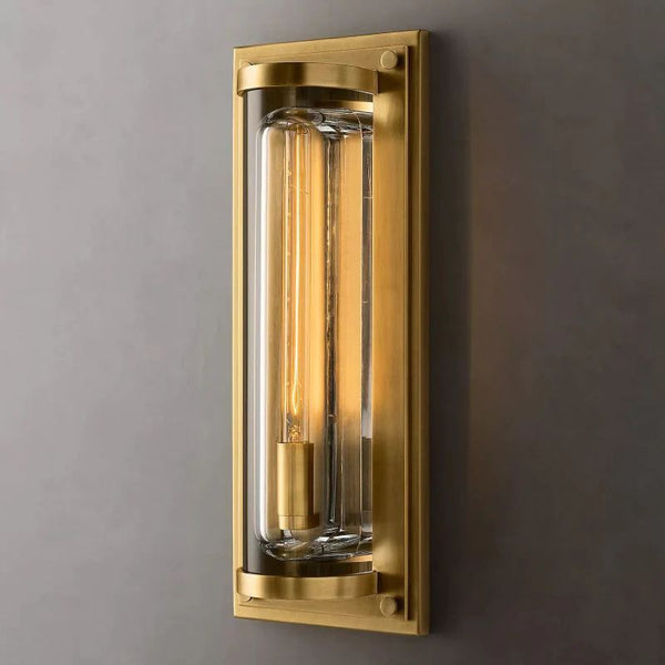 Savine Outdoor Round Grand Wall Sconce