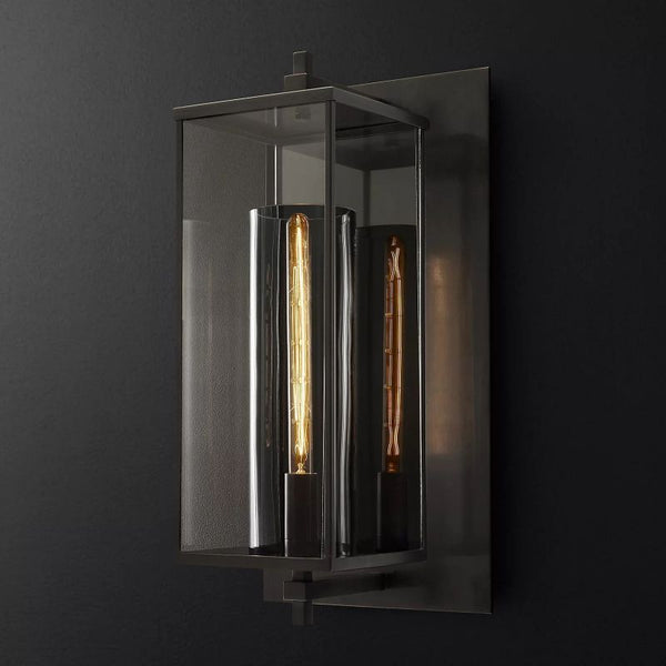 Backe Outdoor Square Grand Wall Sconce
