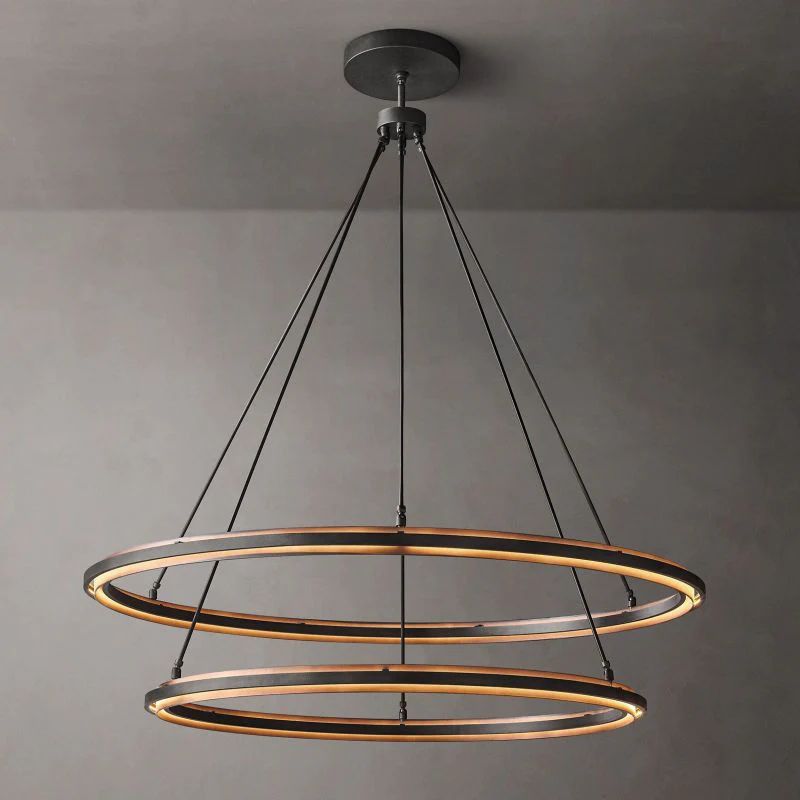 Adin 2-Tier Round Chandelier 60