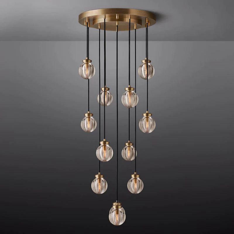 Pearl Round Chandelier 22
