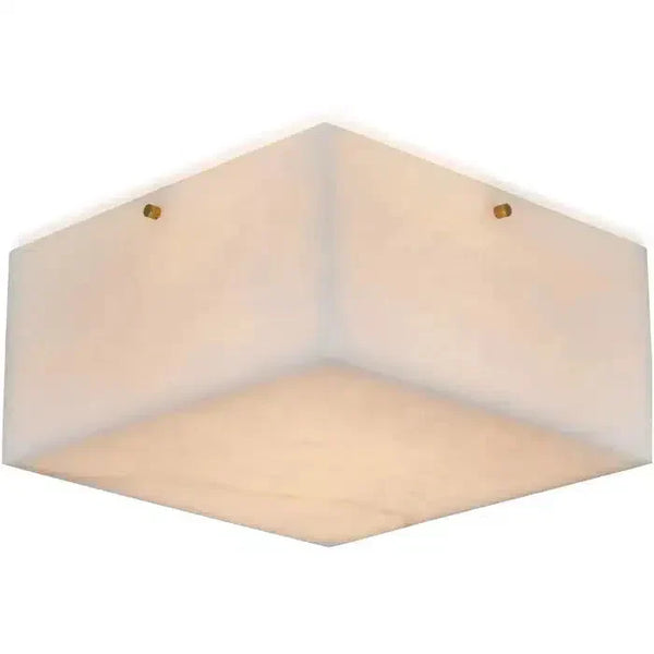 Large 'Titan 4' Alabaster Wall or Ceiling Lamp Flush Mount
