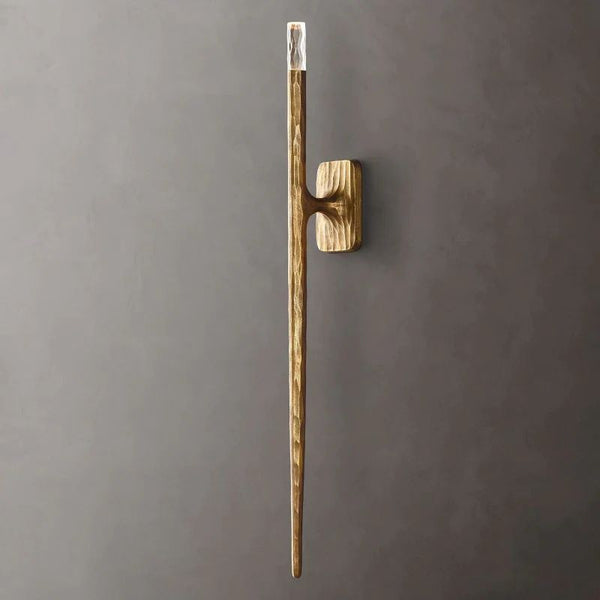 Thadeus Forged Brass Grand Wall Sconce