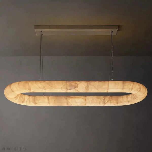 RIVAGE Oval Chandelier 57″