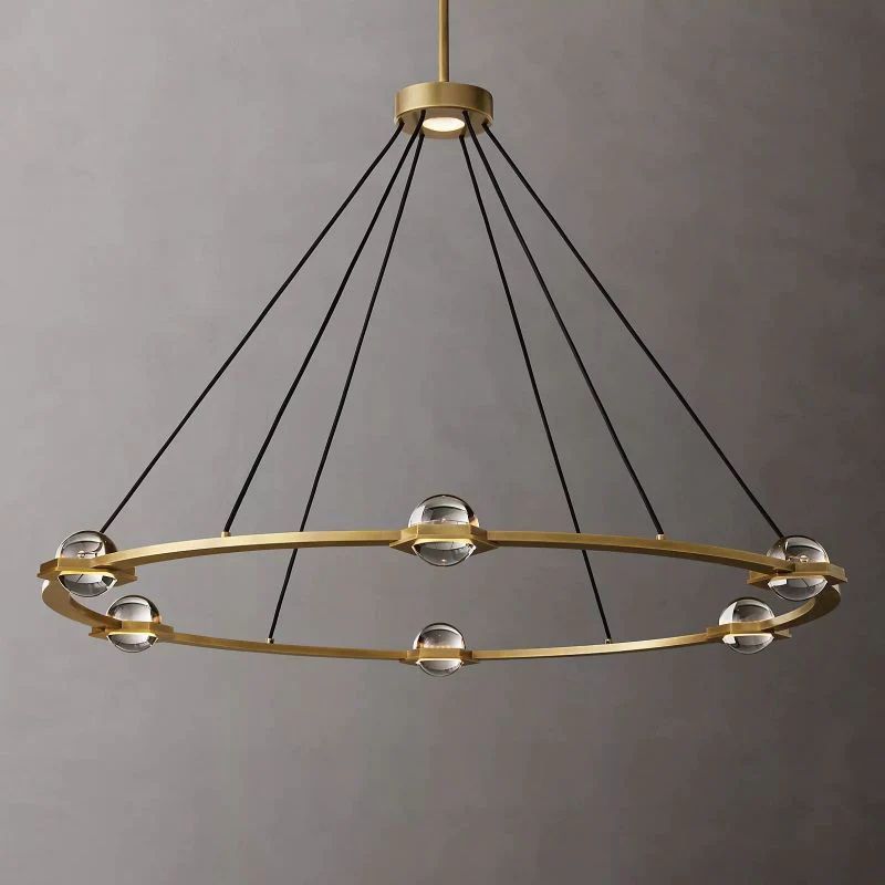 Eclatant Crystal  Round Chandelier 48
