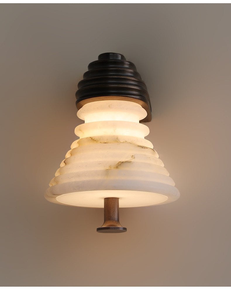Strata Alabaster Wall Lamp – Yovalighting