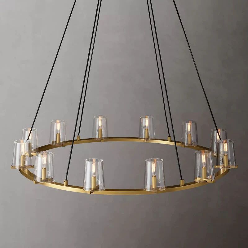 Triumph Glass Round Chandelier 48