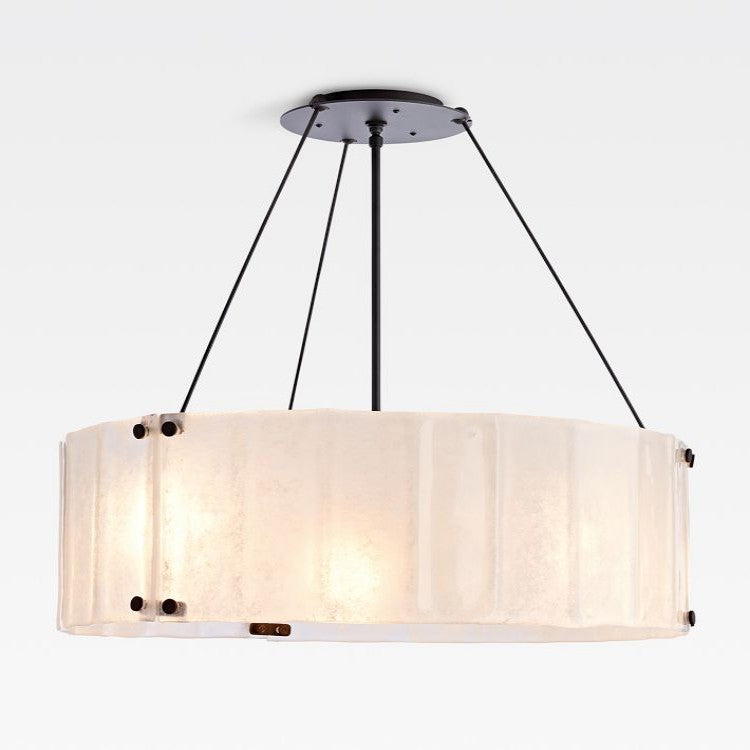 Willamette Round Crystal Chandelier 48" - Yovalighting
