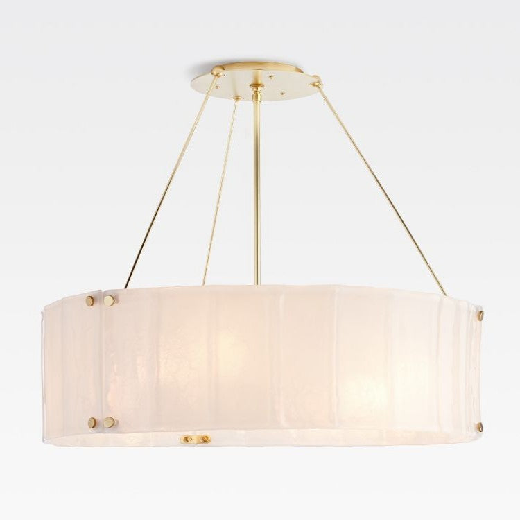Willamette Round Crystal Chandelier 48" - Yovalighting
