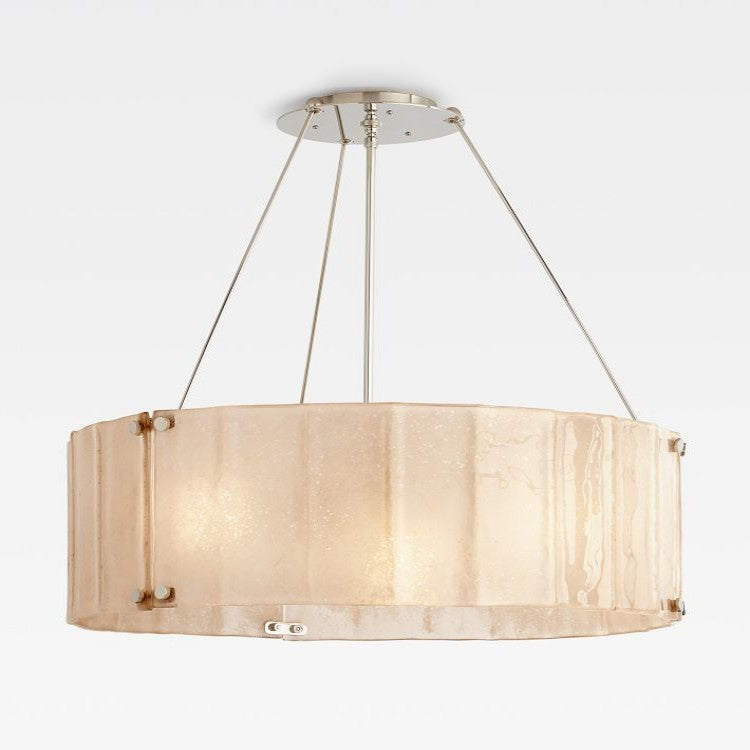 Willamette Round Crystal Chandelier 48" - Yovalighting