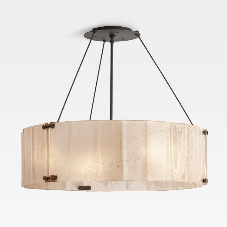 Willamette Round Crystal Chandelier 48" - Yovalighting