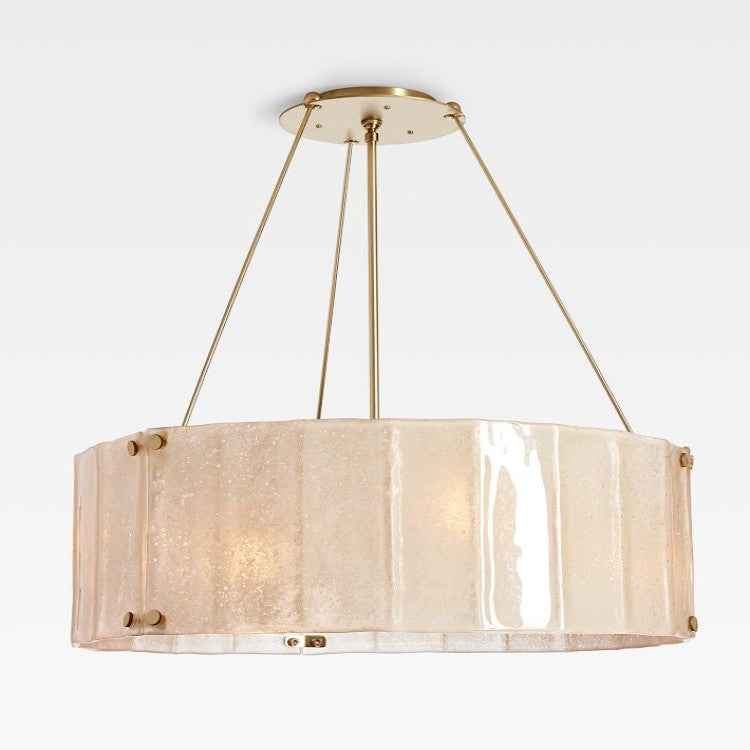 Willamette Round Crystal Chandelier 48" - Yovalighting