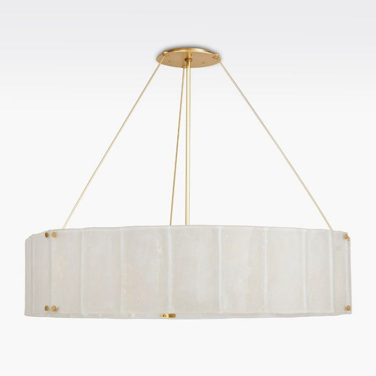 Willamette Round Crystal Chandelier 48" - Yovalighting