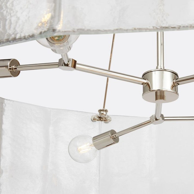 Willamette Round Crystal Chandelier 48" - Yovalighting