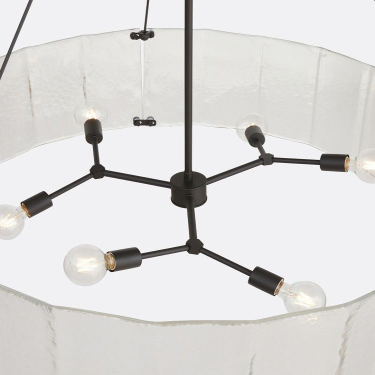 Willamette Round Crystal Chandelier 48" - Yovalighting
